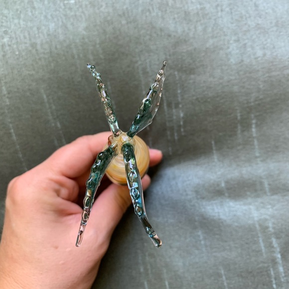 Handcrafted Glass Palm Tree Bottle Stopper - Picture 5 of 7